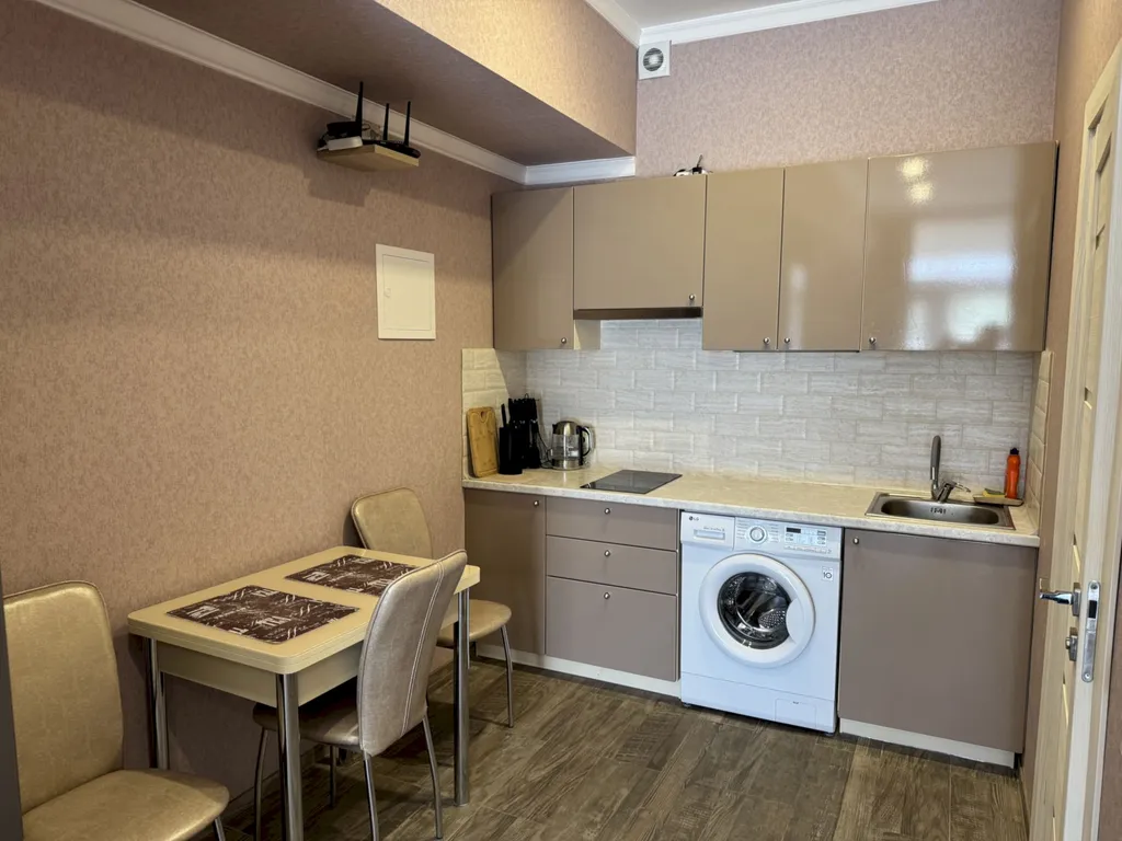 Квартира Квартира Компактная студия у моря в ЖК Лазурный - 5 мин до пляжа — Геленджик