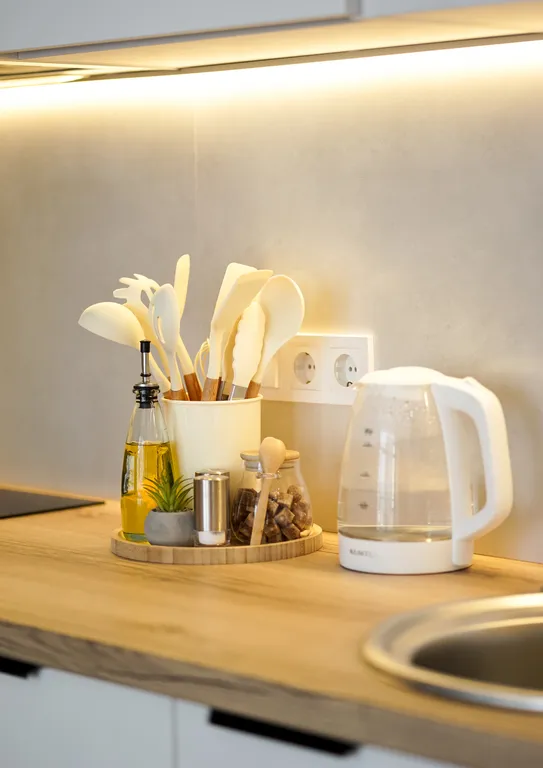 Студия в комплексе White sails с бассейном и видом на море