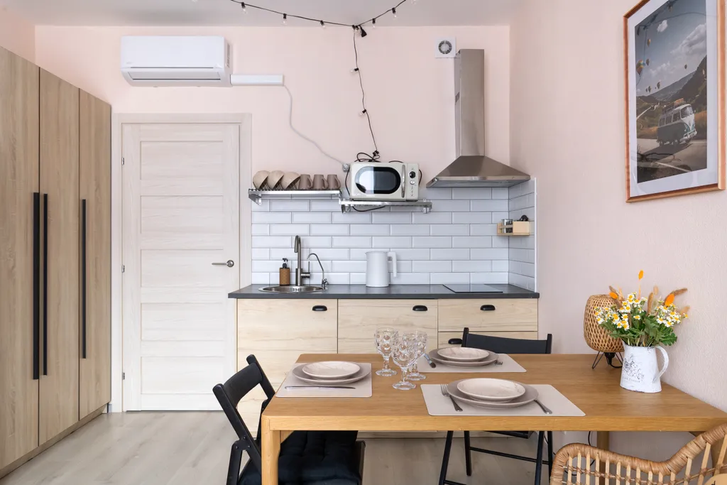 Квартира Квартира Prudius Apart в Кронштадте с кондиционером у пляжа — Кронштадт