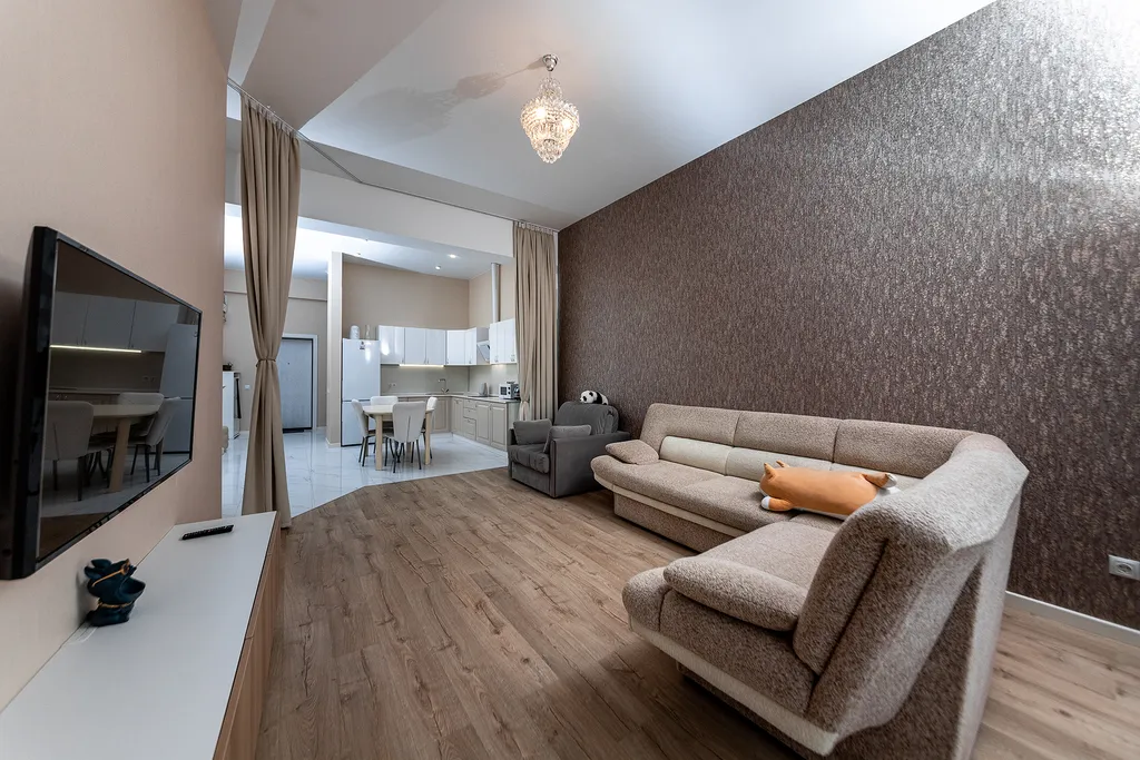 Квартира Квартира На берегу моря в ЖК Акватория с бассейном — Геленджик