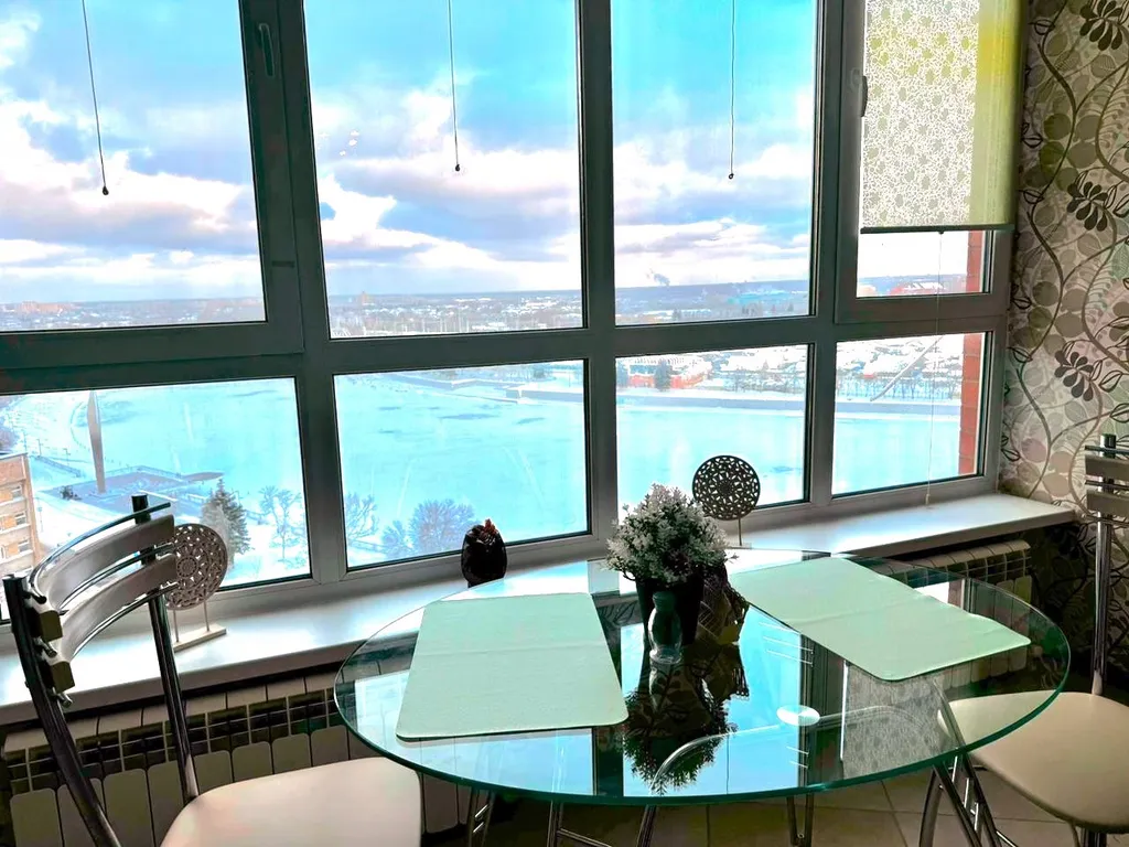 Квартира Студия с панорамным видом на реку в центре — аренда посуточно в Пенза