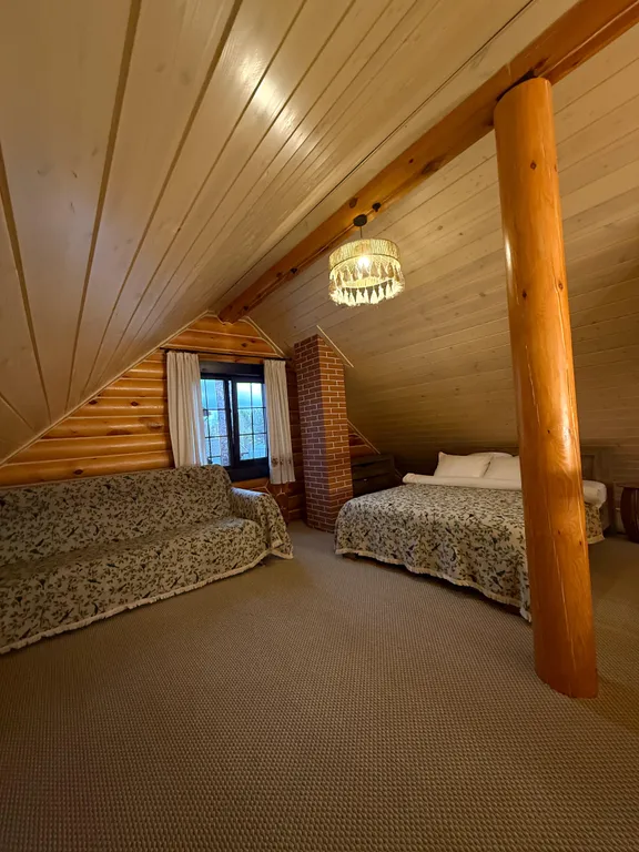 Атмосферный дом с русской печью и баней