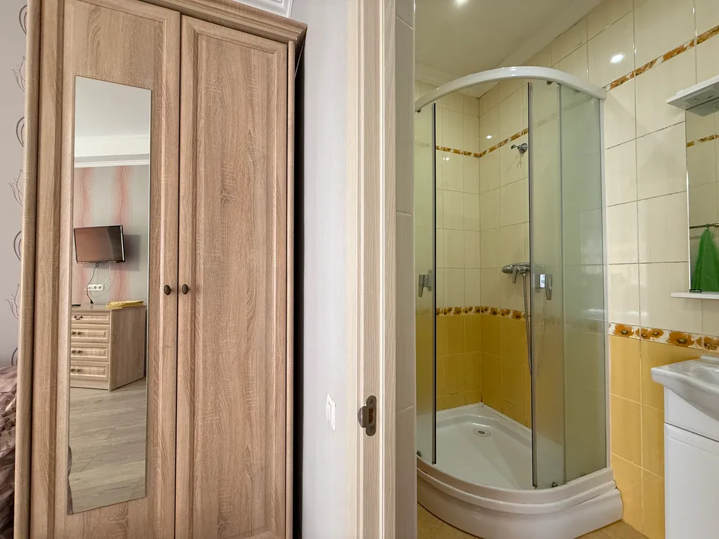 Студия на берегу моря, с мангалом