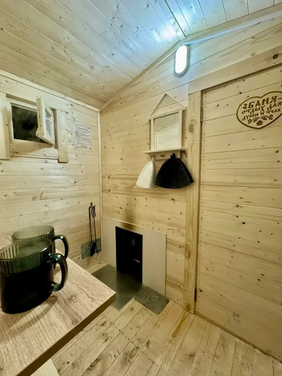 Коттедж Дом шалаш с баней — Санкт-Петербург