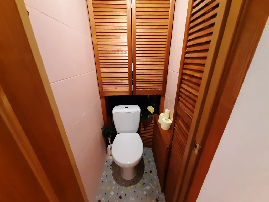 Большая квартира c красивым видом на город