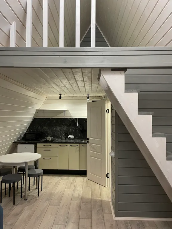 Дом А-фрейм на Рыбинском море