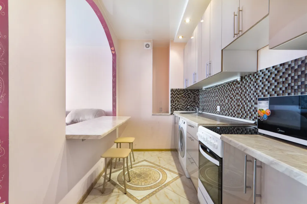 Квартира с оригинальным дизайнерским ремонтом