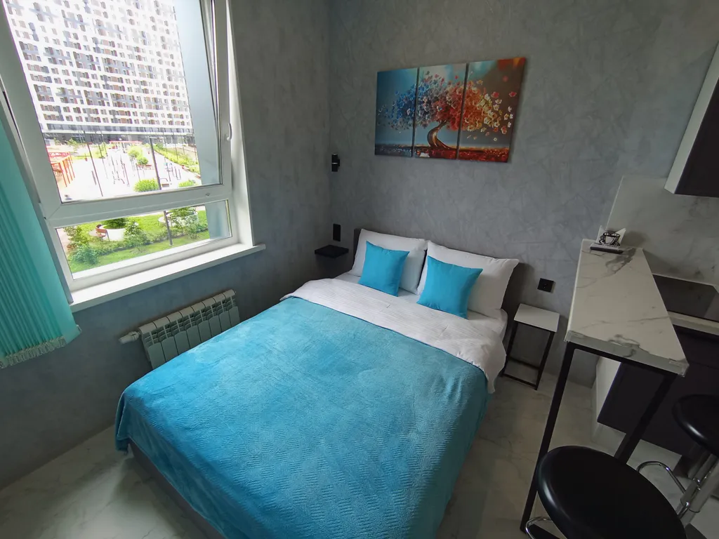 Квартира Квартира Уютная студия у метро Спартак — Москва