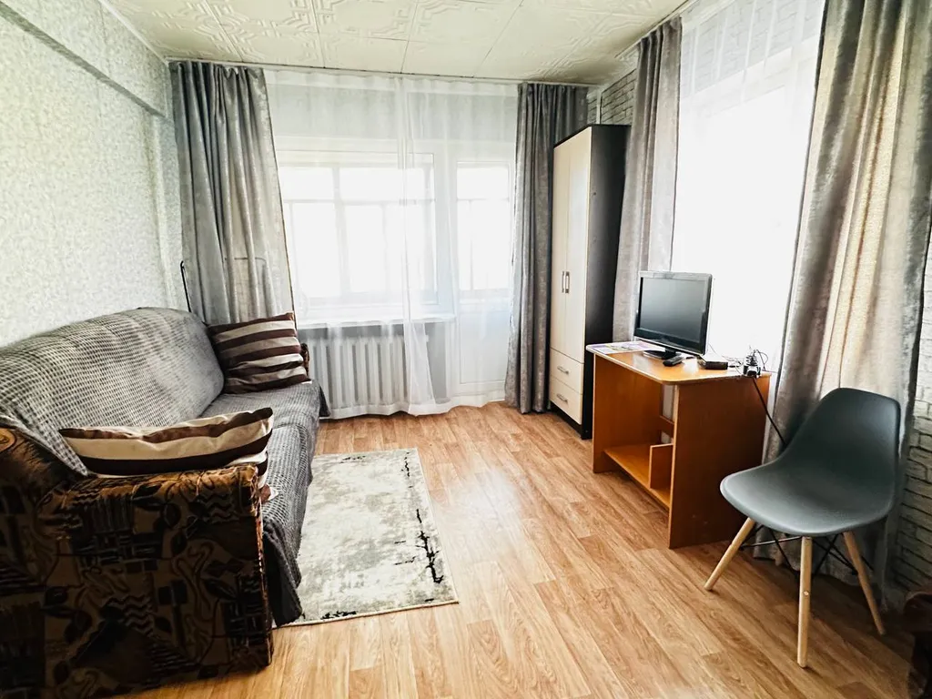 Комфортная квартира до 4 человек с балконом