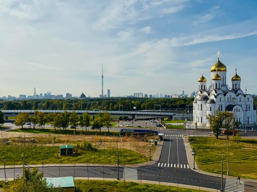 Уютная студия с видом на ботанический сад