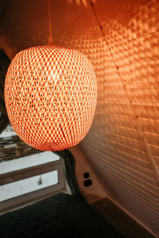 Коттедж Коттедж Роскошный А-фрейм в нежных мятных тонах с панорамными окнами — Озёры