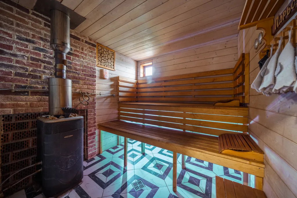 Коттедж Panda House Standart с баней на дровах — Коммунар