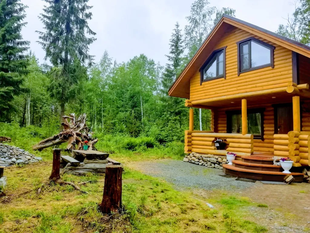Коттедж Домик на берегу реки — аренда посуточно в Сортавала