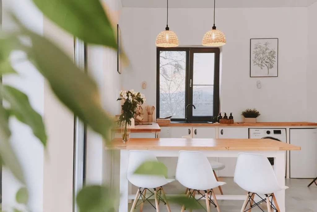 Коттедж Дом в скандинавском стиле в лесу — Ильский