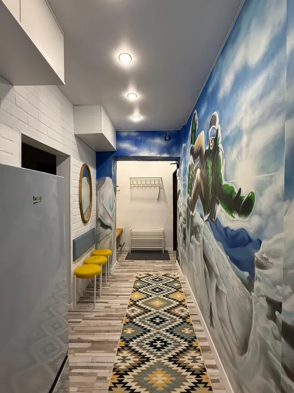 Квартира Уютная квартира в пешей доступности от горнолыжного курорта Big Wood — Кировск