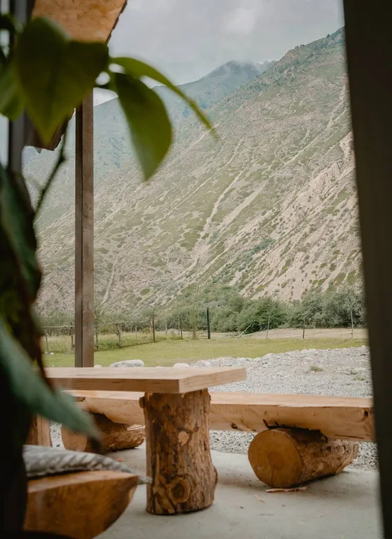 Коттедж с видом на горы