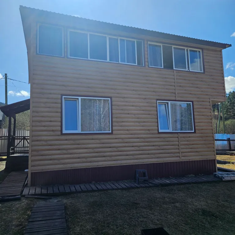 Дом 30m2 — чан, мангальная зона, детская площадка