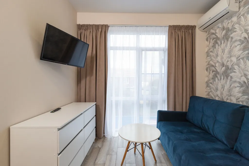 Квартира 2-комнатная квартира с кухней и балконом у набережной — Сириус