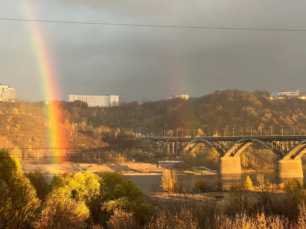 Просторная квартира с видом на Оку