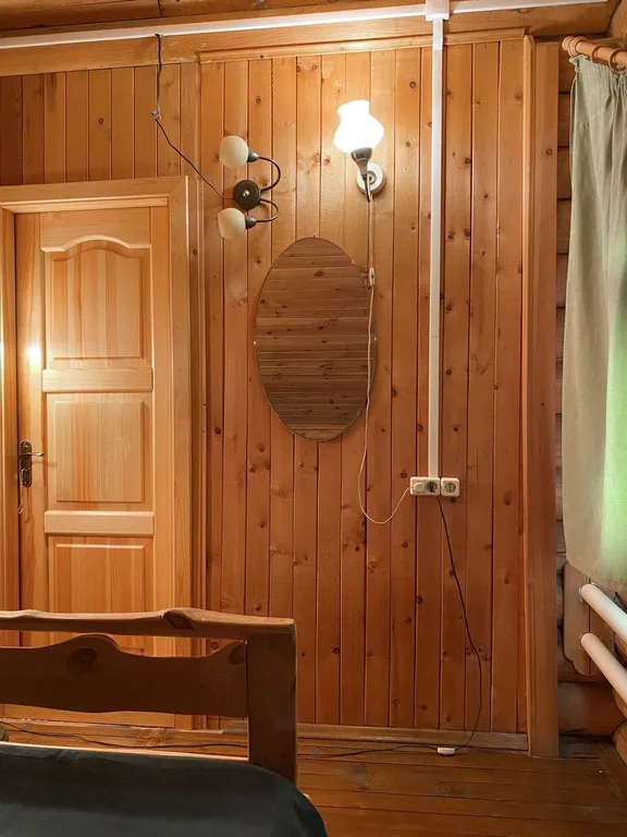 С видом на лес, душ и туалет рядом