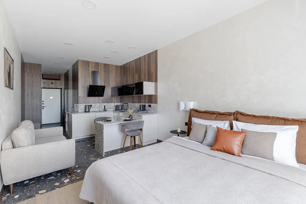 Квартира-студия у моря — аренда посуточно в Зеленоградск