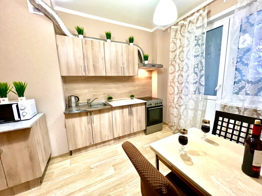 Уютная 1-комнатная квартира рядом с рекой Волга