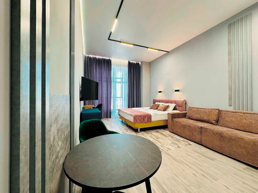 Квартира с евроремонтом в стиле лофт