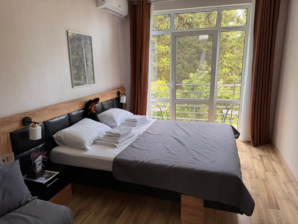 Апартаменты у моря с балконом