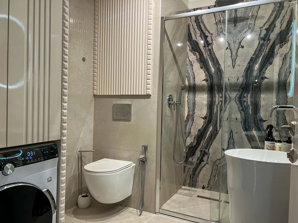 Квартира Квартира Синий Красавчик на 30 этаже Москва-Сити — Москва