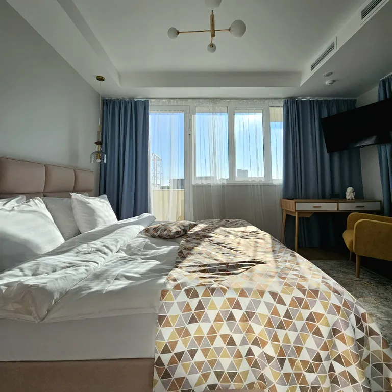 Квартира с балконом и с красивым южным видом