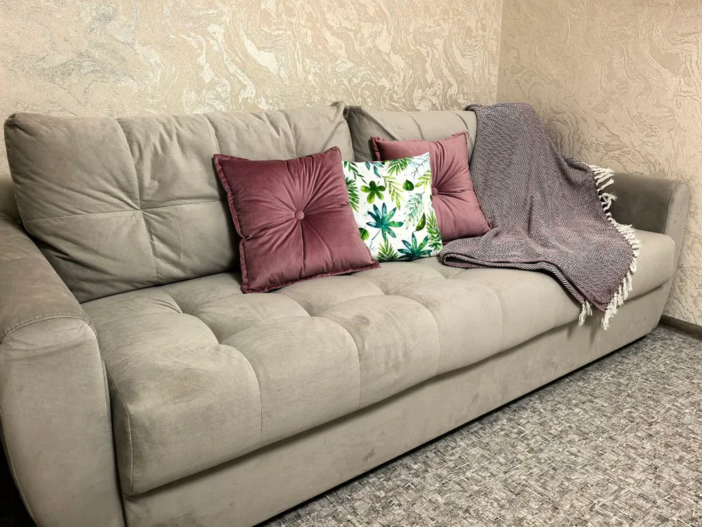 Уютная квартира с кондиционером в новом доме в южной части города