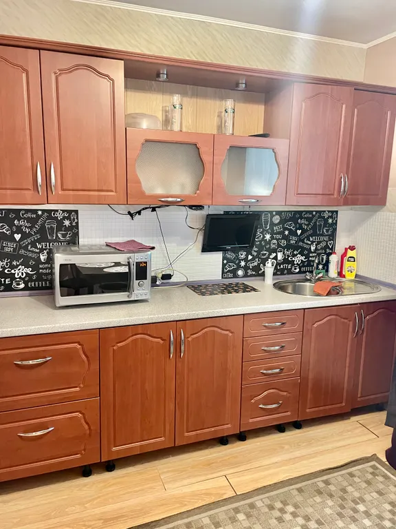 Большая уютная теплая квартира