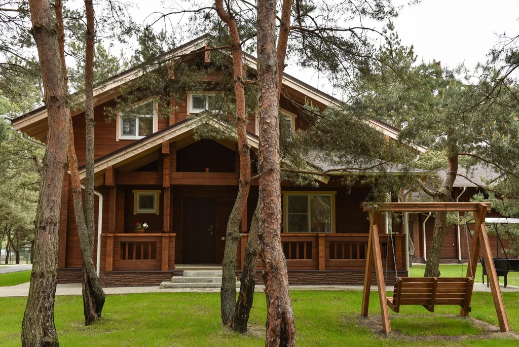 Коттедж с сауной в Сосновом бору — аренда посуточно в Разумное