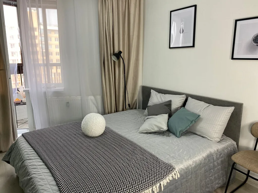 Квартира Чистая, светлая и уютная студия, со всем необходимым для проживания — аренда посуточно в Всеволожск