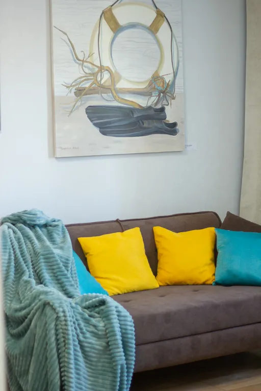 Квартира художника, 7 минут до пляжа, свободная парковка