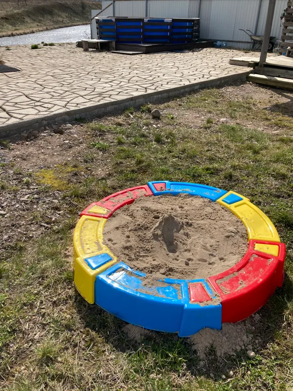 Дом у реки с баней