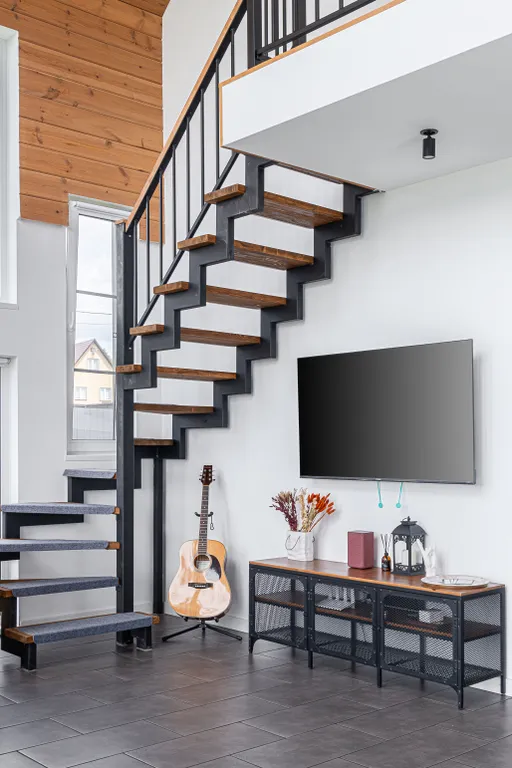 Современный барн вблизи лучших склонов Подмосковья