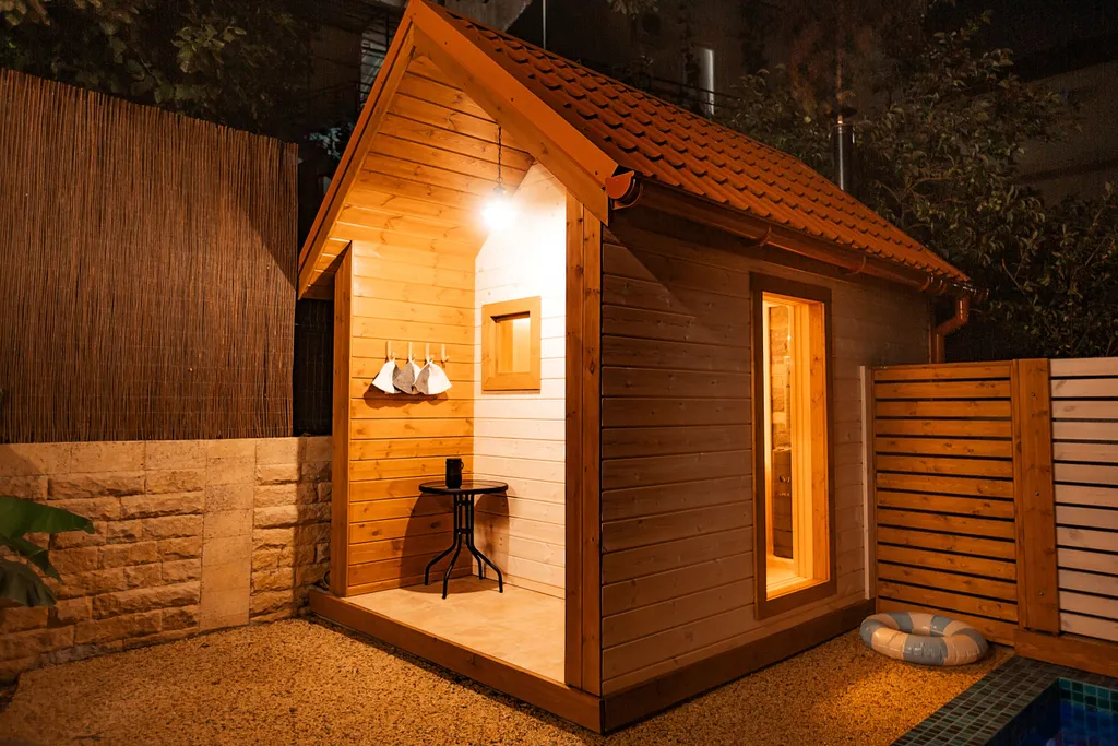 Домик с баней