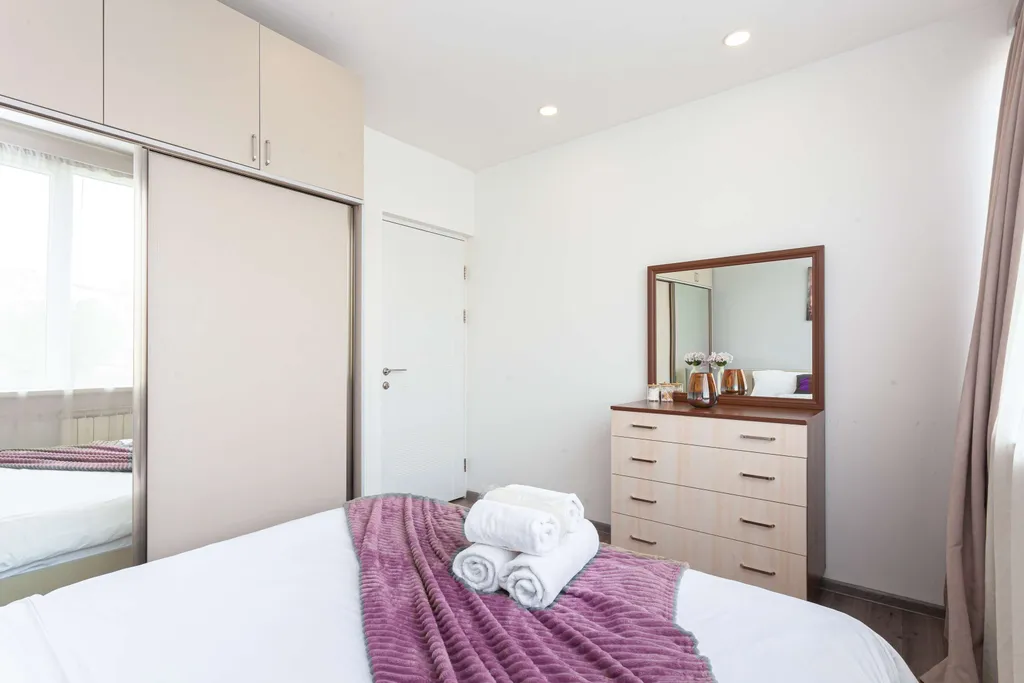 Маленькая уютная квартира с 2 спальнями в центре