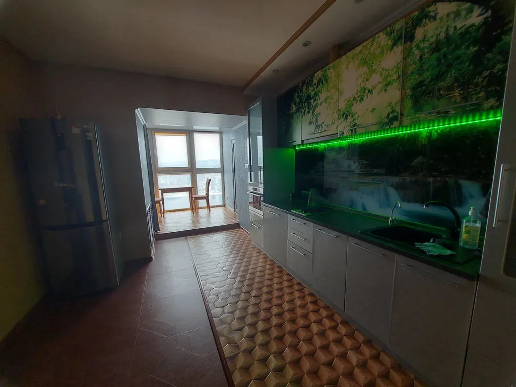 Квартира с сауной и шикарным видом на Енисей