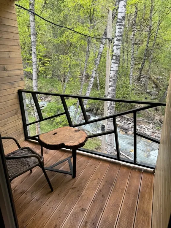 Квартира Люкс апартаменты с видом на реку и горы "Kissлород" №2 — аренда посуточно в Терскол