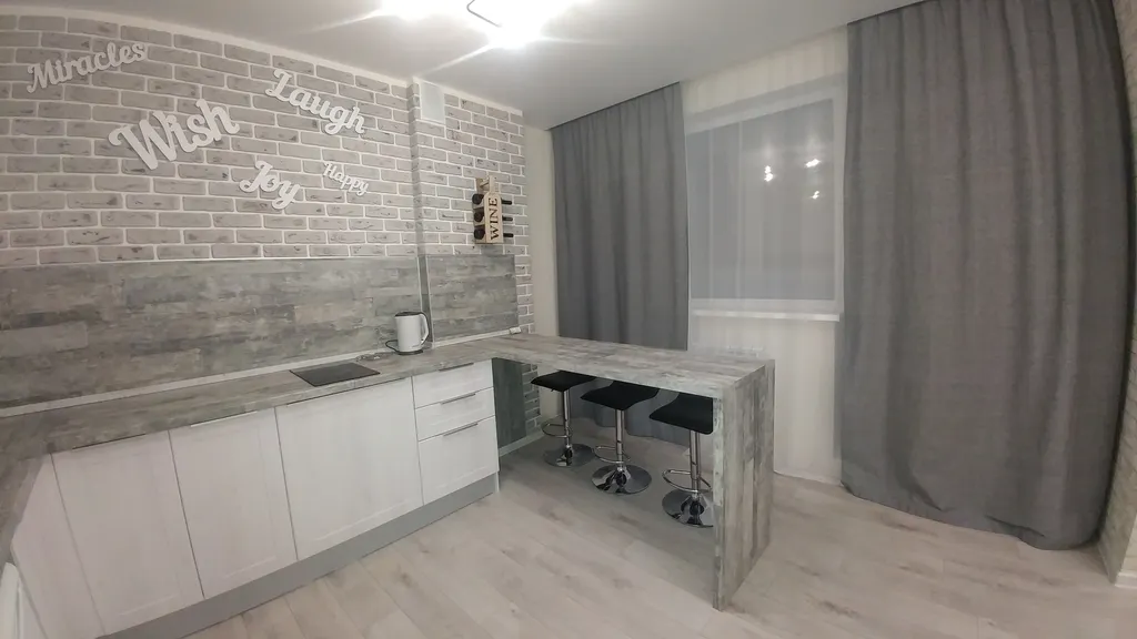 Уютная евродвушка в серых тонах