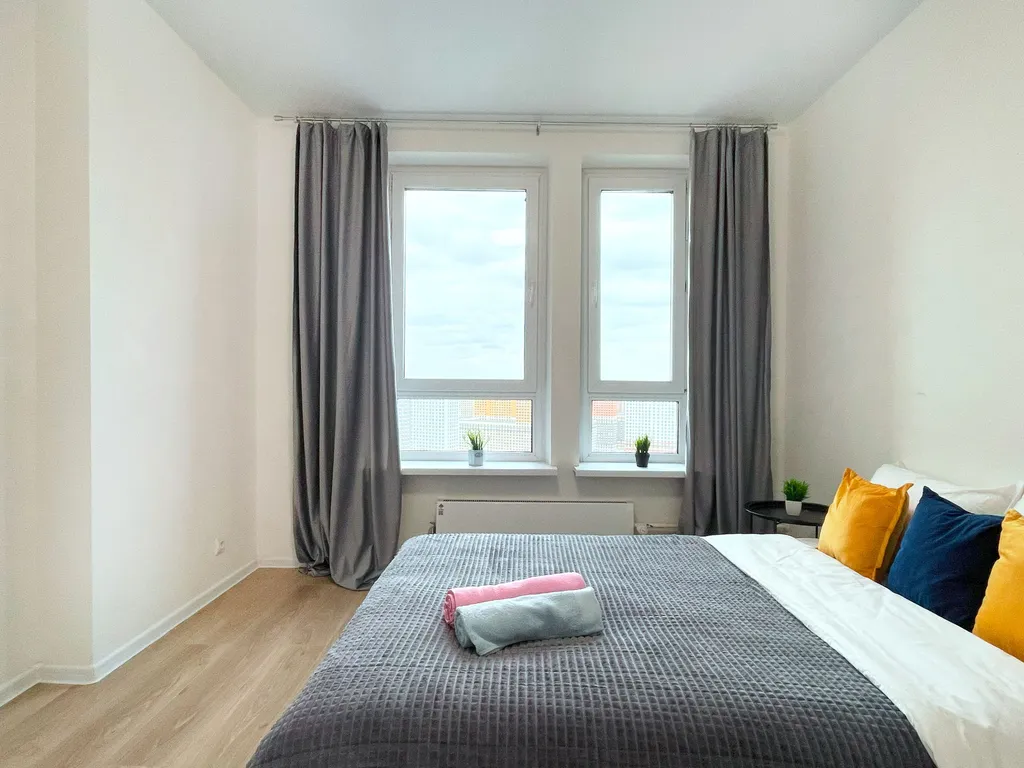 Двухкомнатные апартаменты с панорамным видом