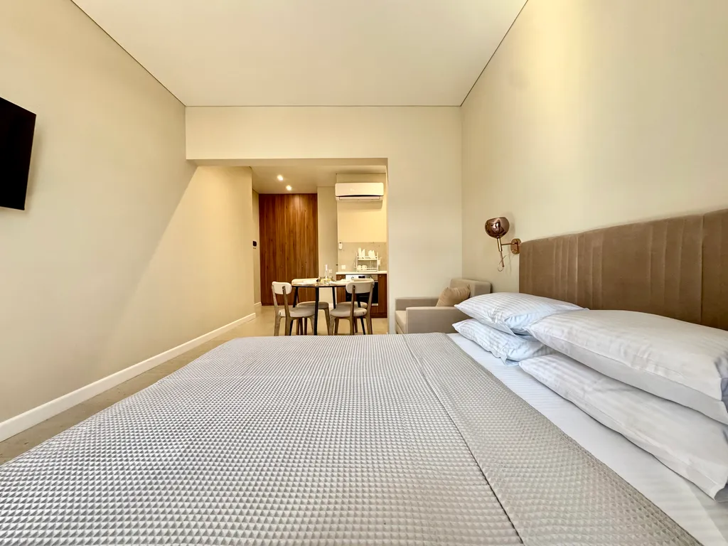 Квартира Квартира Люкс с видом на море и реку с балконом — Лазаревское