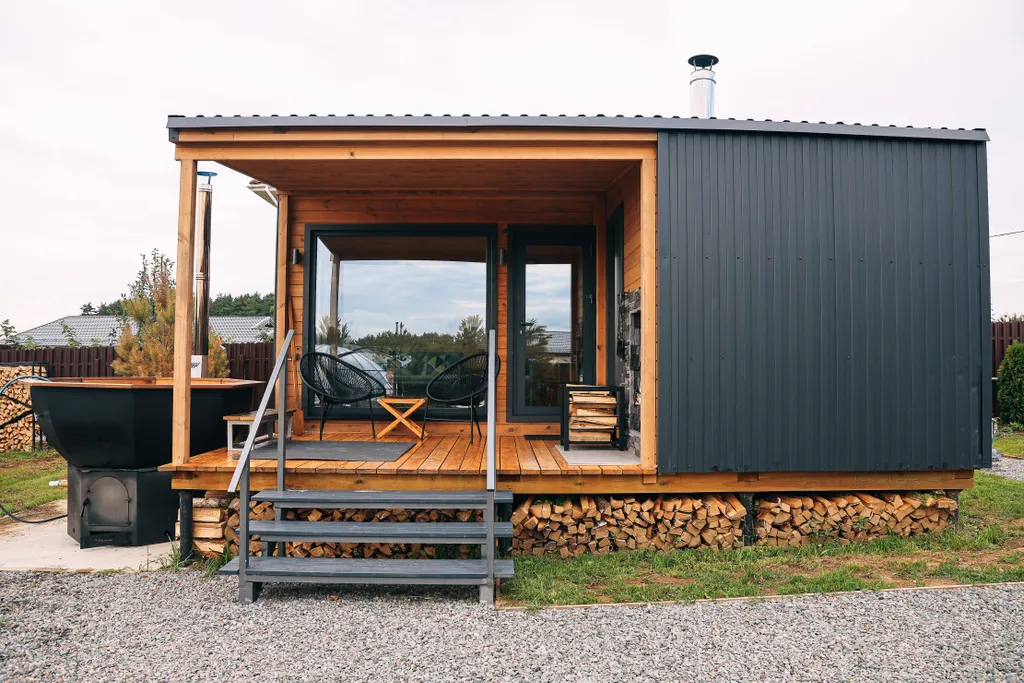 Коттедж Дом с баней чаном и беседкой — Семеновское