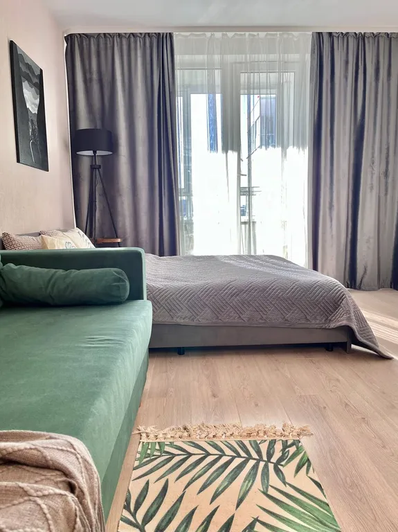 Очень уютная студия в тихом районе города