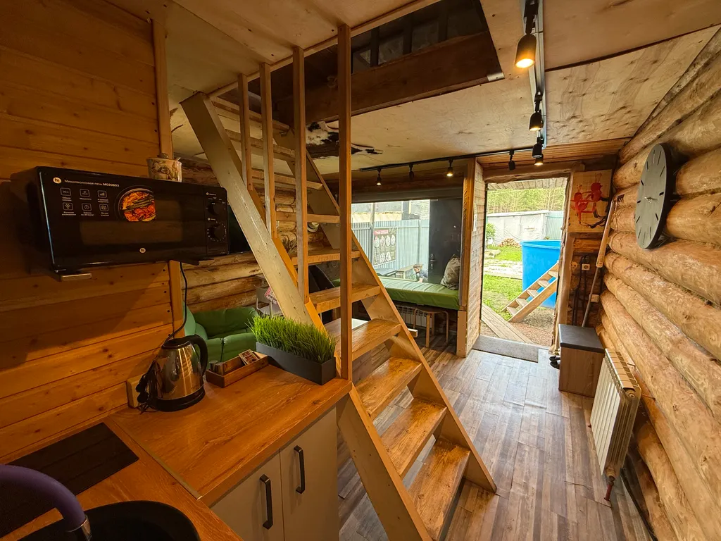 Уютный срубовой дом с баней