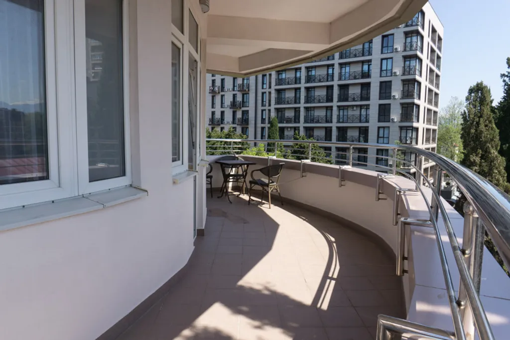 Квартира Квартира Двухкомнатный четырёхместный апартамент с кухней в отеле Либерти Флай — Адлер