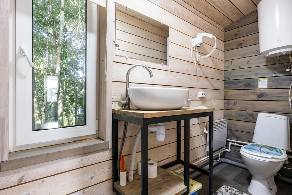 Коттедж на 6 гостей с 2-мя спальнями и кухней-гостиной