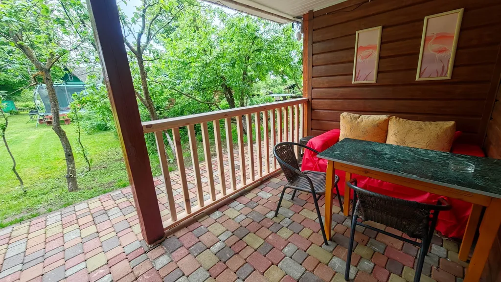 Рубиновая студия с собственной террасой и отдельным входом